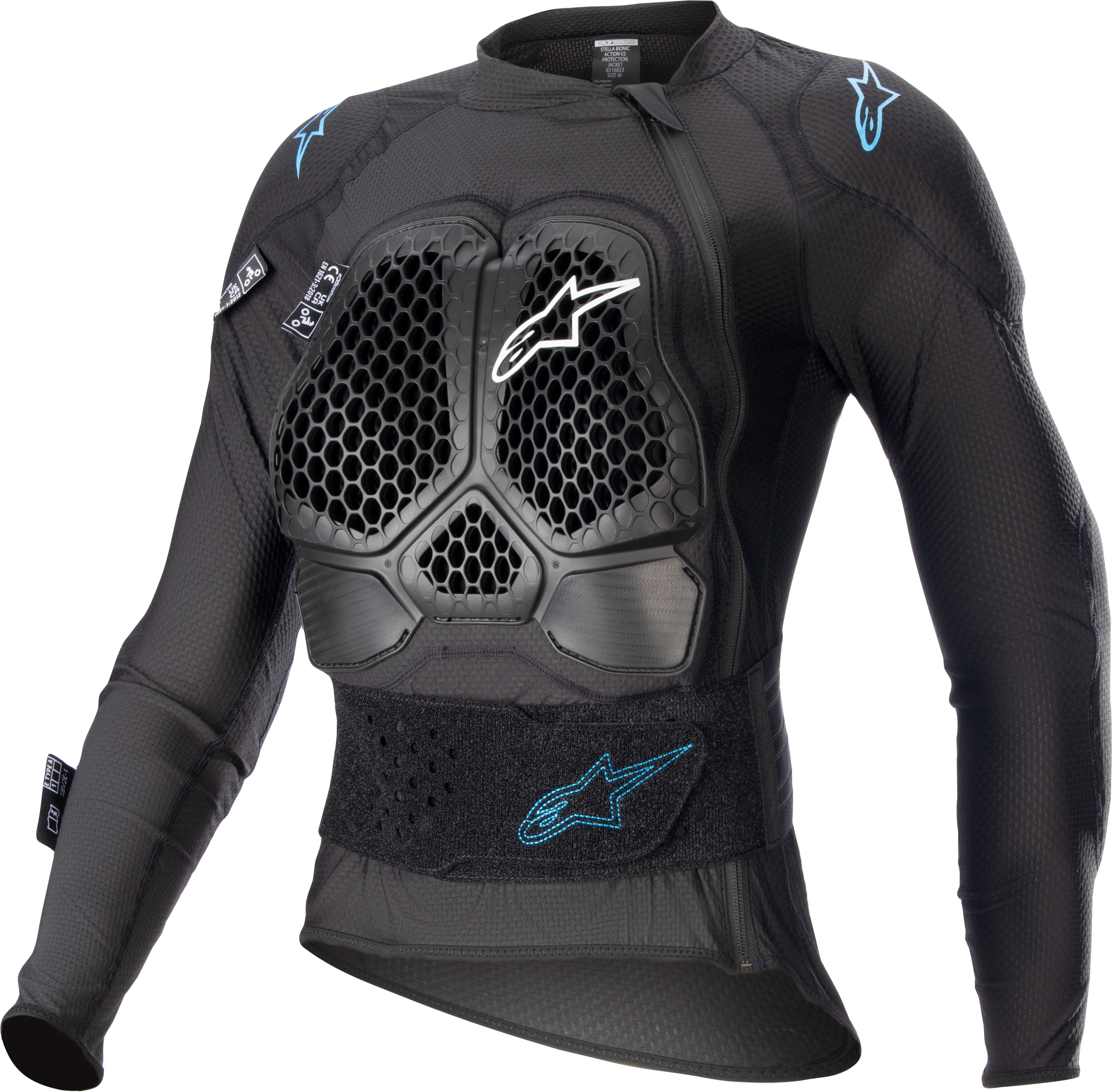 Stella Bionic Action V2 Protection Jacket Blk/Cyan  Lg