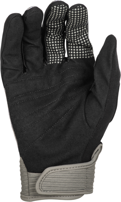 Youth F 16 Gloves Grey/Black Yxs