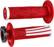 ODI Emig Pro V2 Lock On Grip - Red/White
