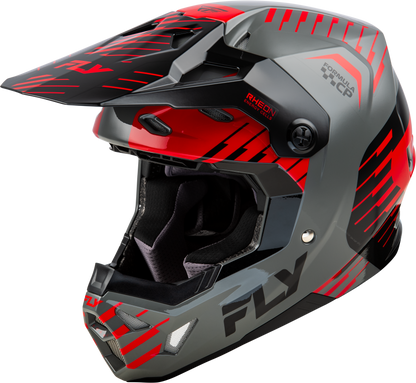 Formula Cp Slice Helmet Grey/Red/Black 2x