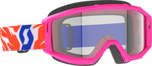 Primal Youth Goggle Pink Clear Lens