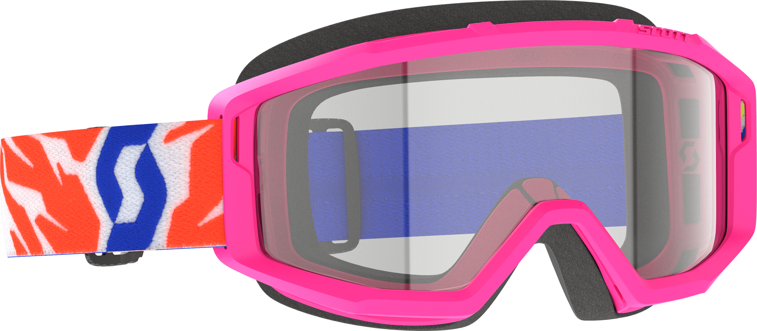 Primal Youth Goggle Pink Clear Lens