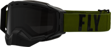 Zone Pro Snw Goggle Olive/Blk W/ Polarized Smoke Lens