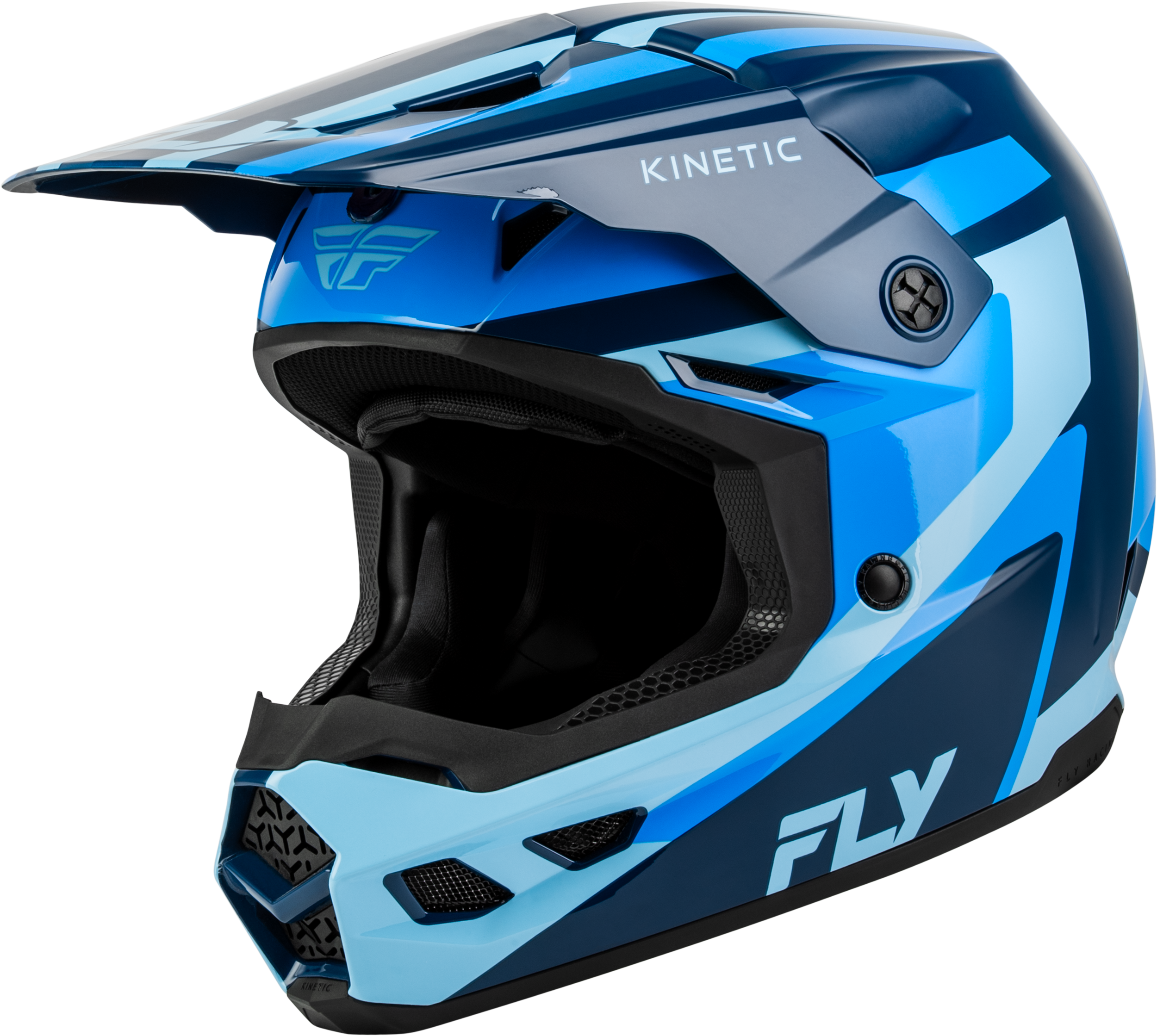 Kinetic Sync Helmet Navy/Blue/Light Blue Lg