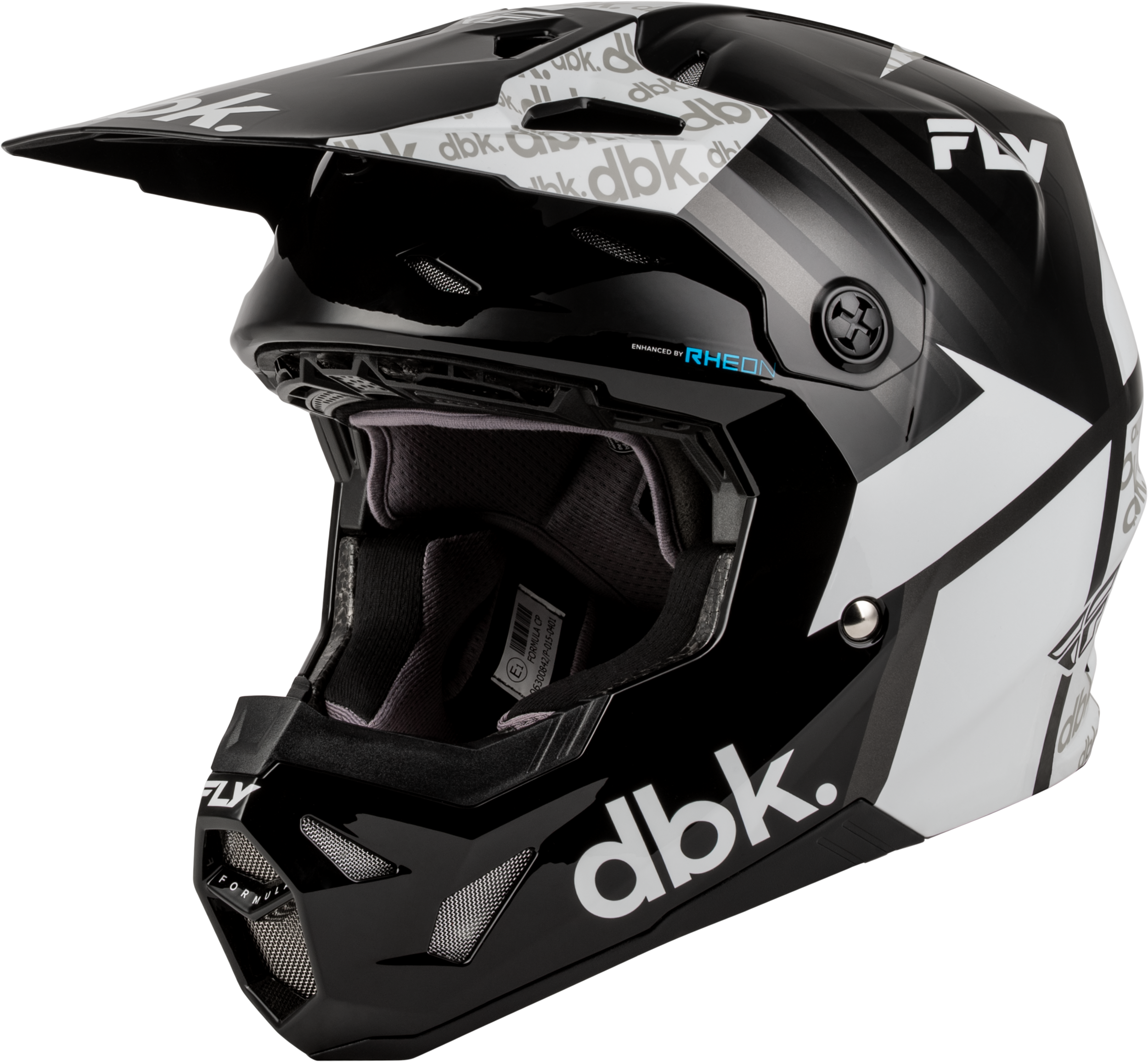 Formula Cp Dbk Helmet Black/White/Grey Xs