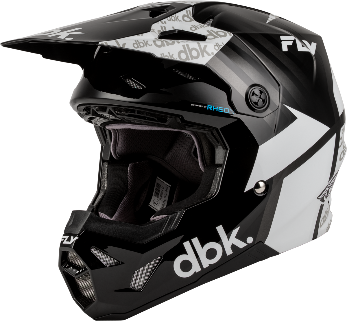 Formula Cp Dbk Helmet Black/White/Grey Md
