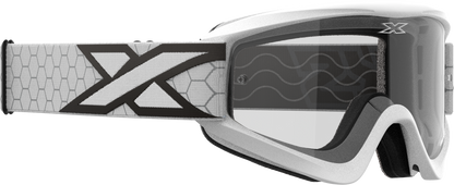 Flat Out Clear Goggle White/Black Clear