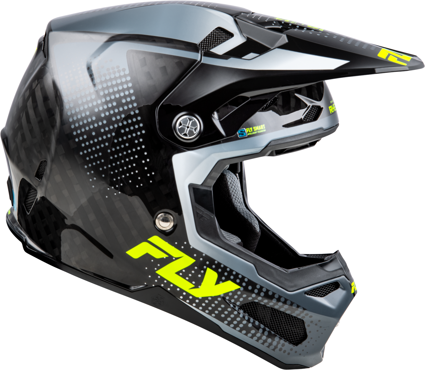 Yth Formula S Carbon Protocol Hlmt Blk Carbon/Grey/Hi Vis Yl