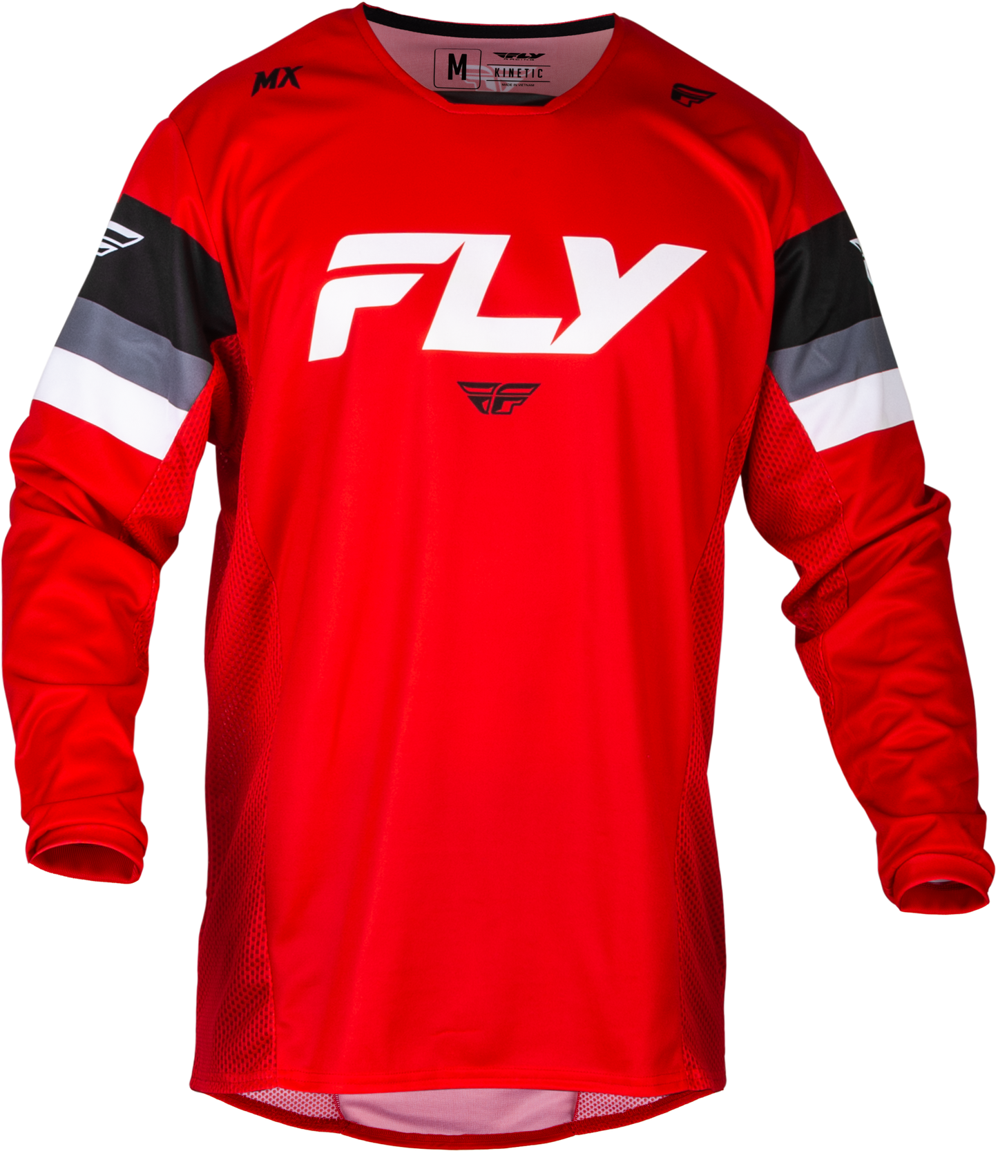 Kinetic Prix Jersey Red/Grey/White 2x