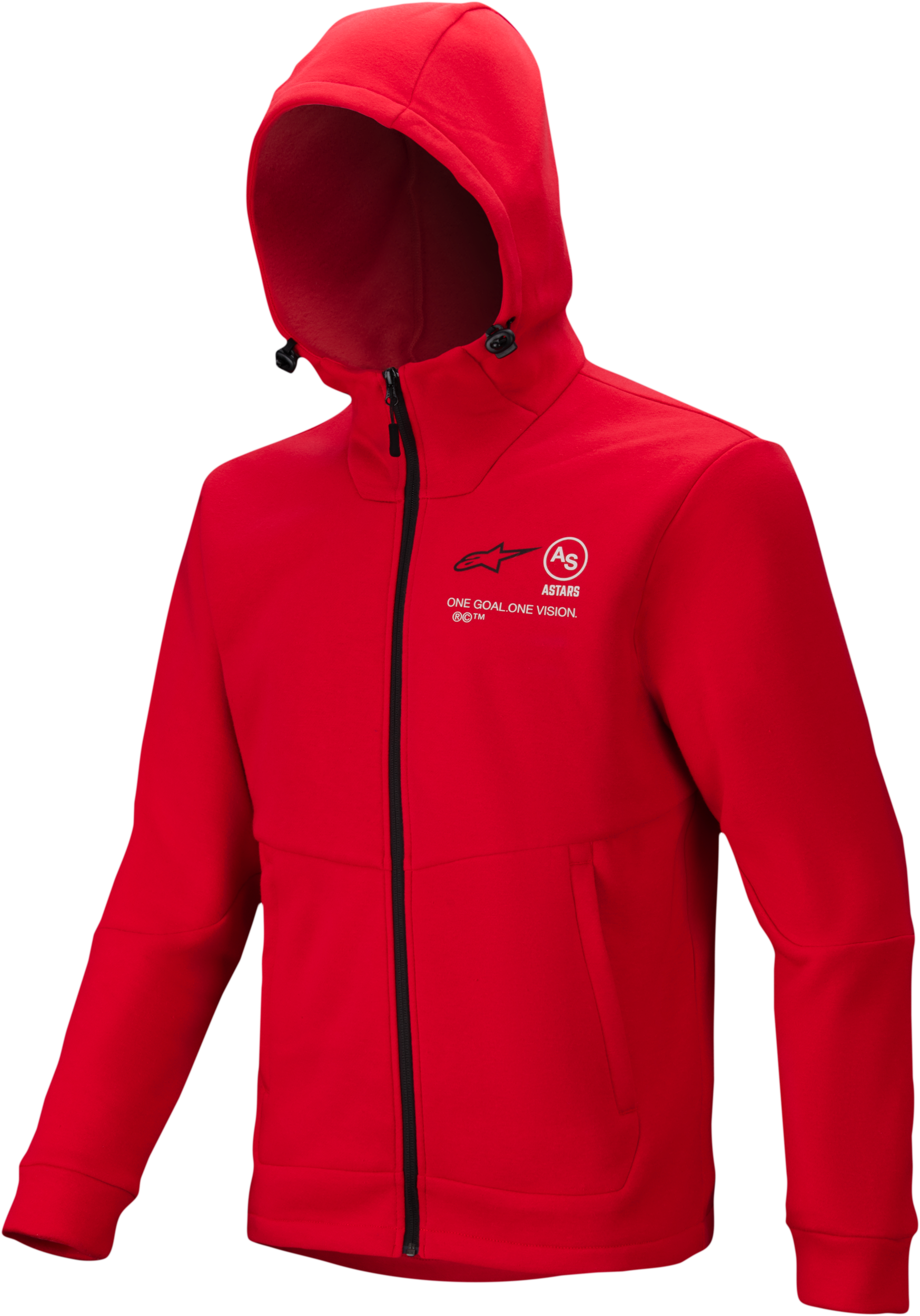 Racer Mx Fleece Bright Red 2x