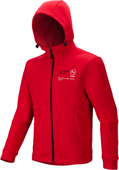 Racer Mx Fleece Bright Red Sm