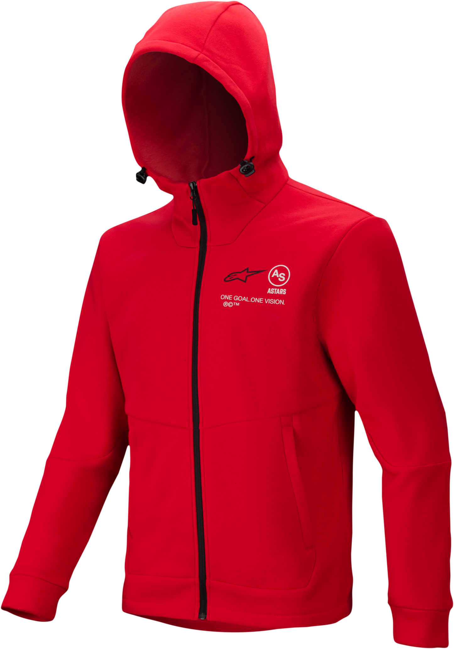 Racer Mx Fleece Bright Red Lg