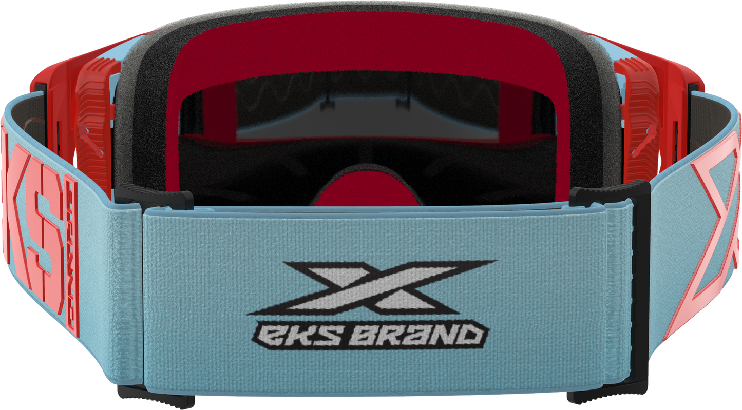Lucid Caliber Goggle Light Blue Gold Mirror Lens