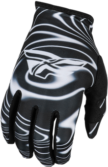 Youth Lite Warped Gloves Black/White Yl