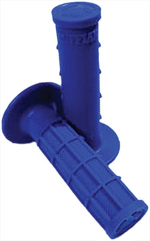 ODI Ruffian Half Waffle Grip - Blue