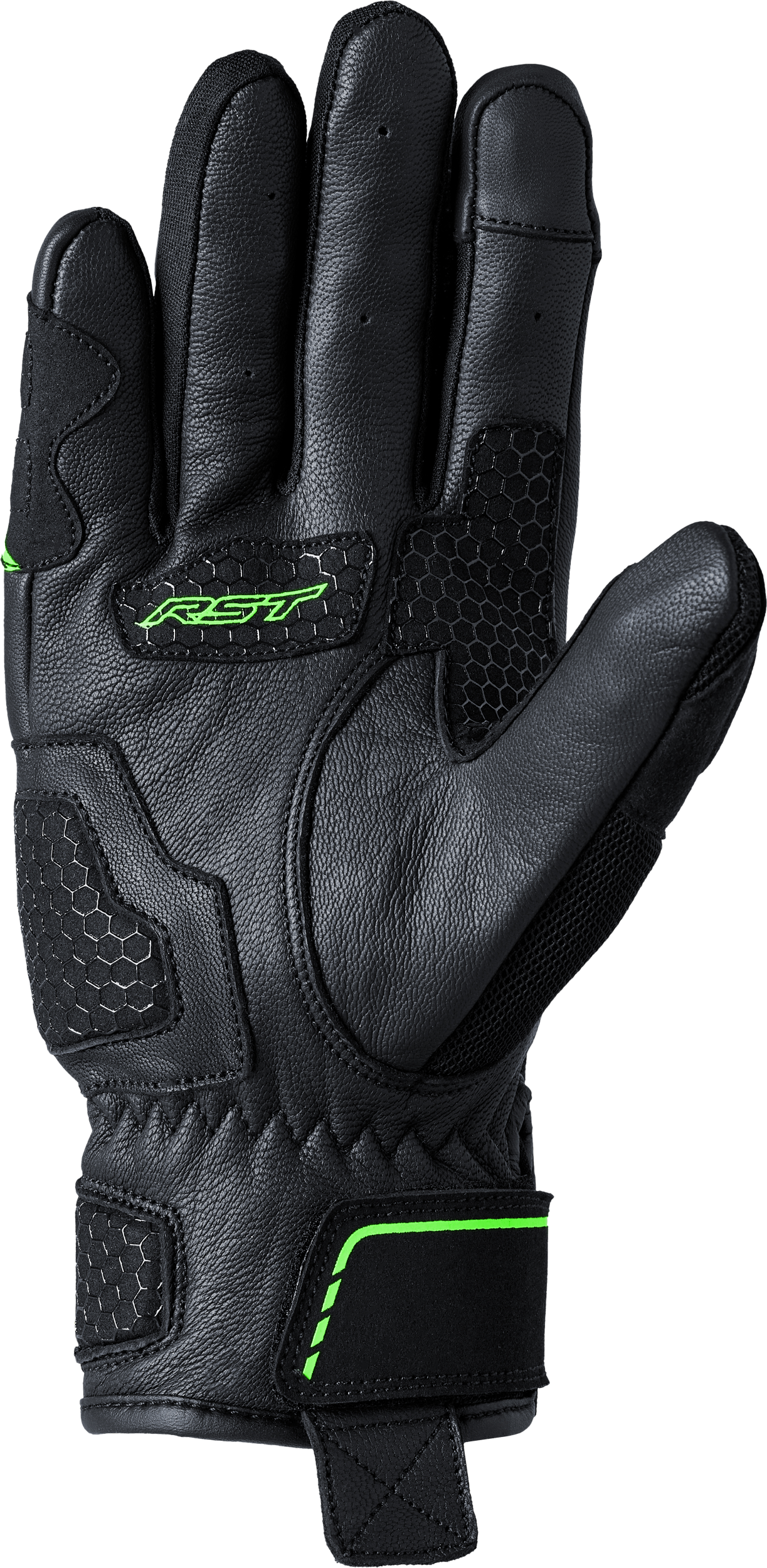 S1 Mesh Ce Glove Black/Neon Green  Xl