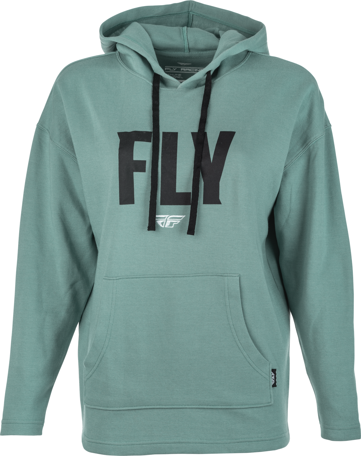 Women's Fly Weekender Hoodie Sage/Black Sm