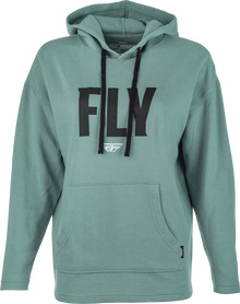 Women's Fly Weekender Hoodie Sage/Black Xl