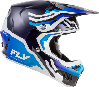 Formula S Carbon Byte Helmet Blue Carbon/Blue/White 2x