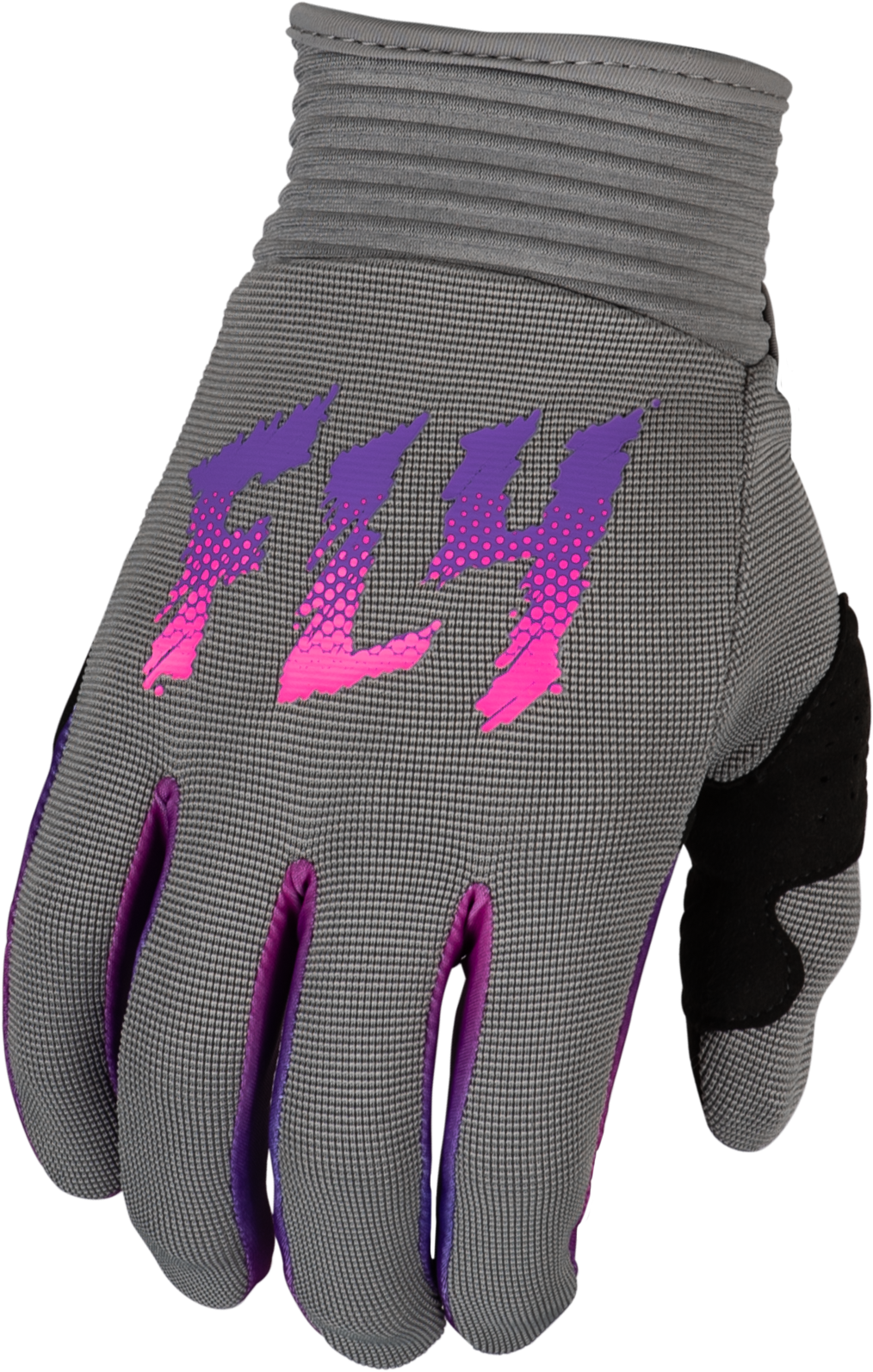Youth F 16 Gloves Grey/Pink/Purple Ys
