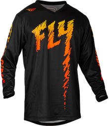 Youth F 16 Jersey Black/Yellow/Orange Yxl