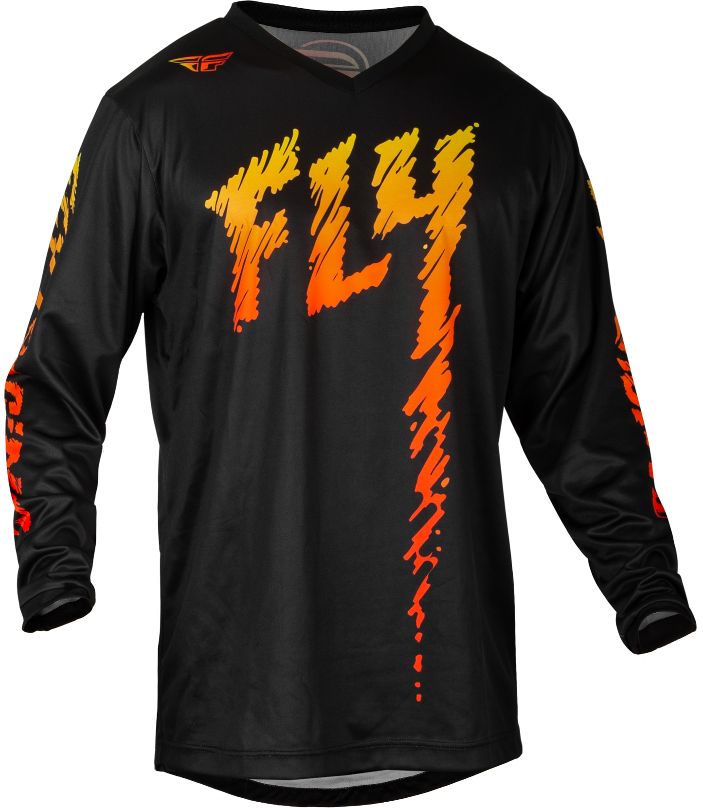 Youth F 16 Jersey Black/Yellow/Orange Ym