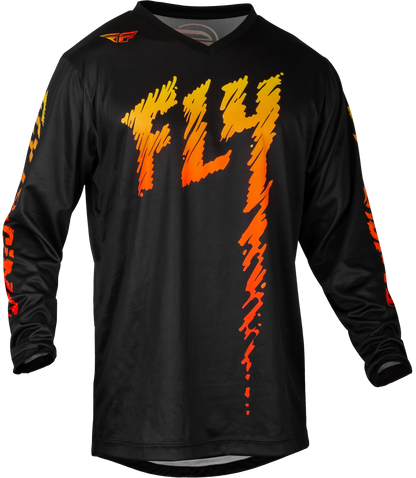 Youth F 16 Jersey Black/Yellow/Orange Ym