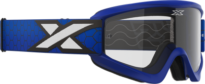 Flat Out Clear Goggle Royal Blue Clear