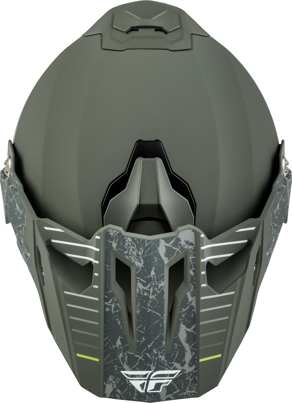 Fly Trekker Granite Helmet Matte Sage/Grey Md