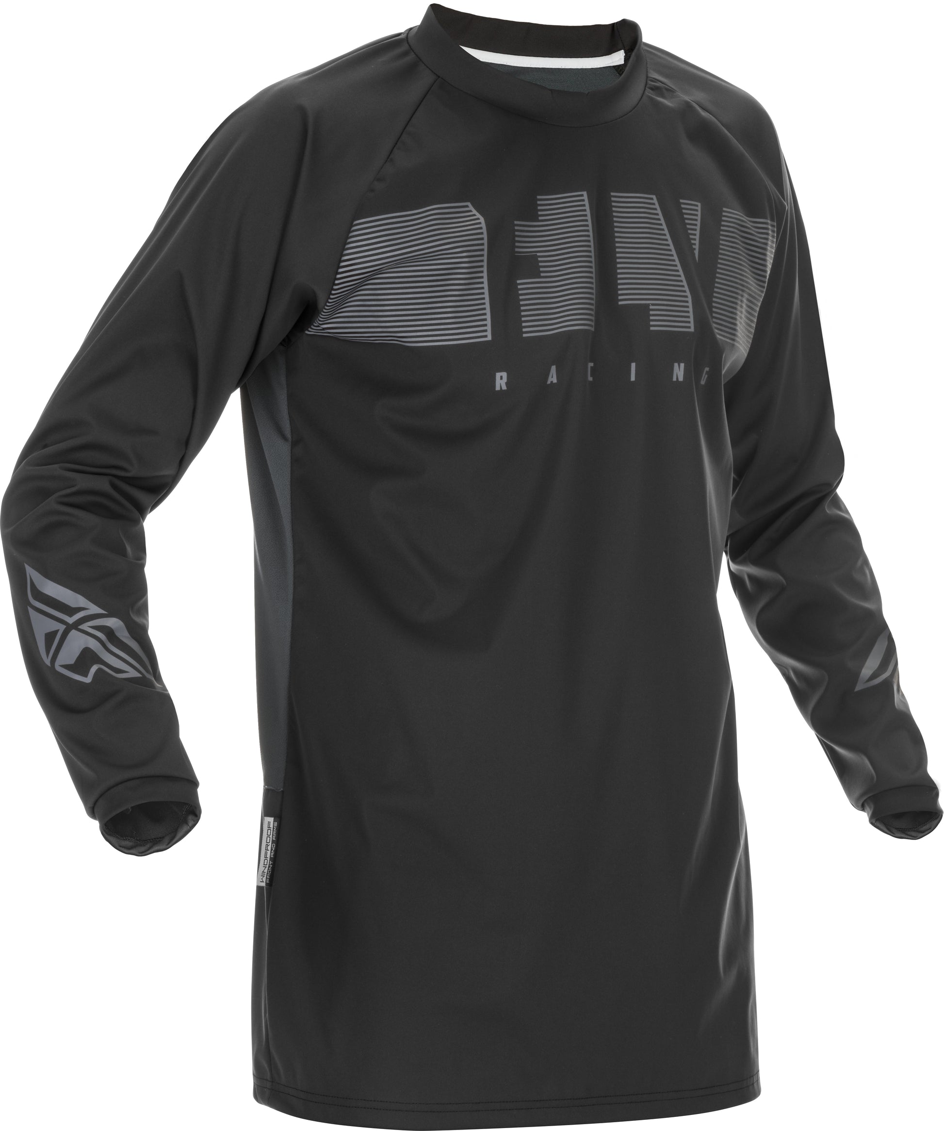 Windproof Jersey Black/Grey Xl