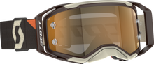 Prospect 2.0 Amp Goggle Dp Brn/Bge Amp Gld Chrm Work
