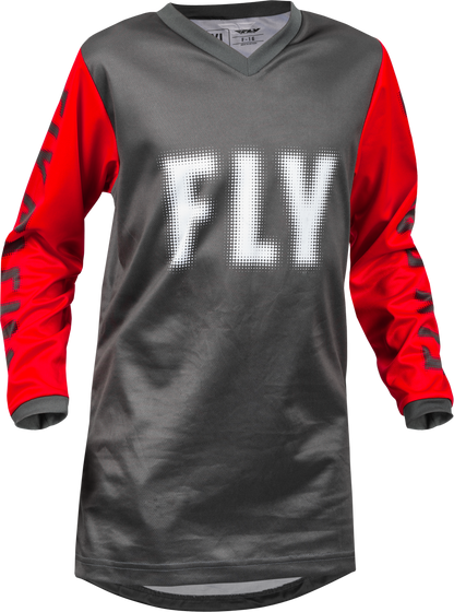 Youth F 16 Jersey Grey/Red Yx