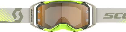 Prospect 2.0 Amp Goggle Kaki Grn/N Ylw Amp Gld Chr Wrk