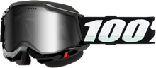 Accuri 2 Snowmobile Goggle Black W/ Silver Mirror Lens