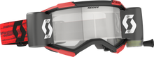 Fury Goggle Wfs Dark Red W/Clear Works