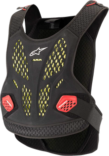 Sequence Chest Protector Black/Red Xl/2x