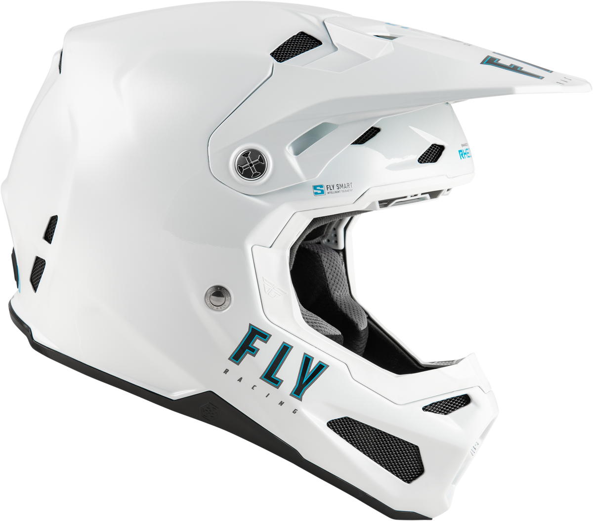 Formula S Carbon Solid Helmet White 2x