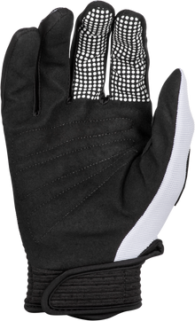Youth F 16 Gloves Black/White Yxs