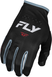 Youth Lite Gloves Black/White/Red Ys