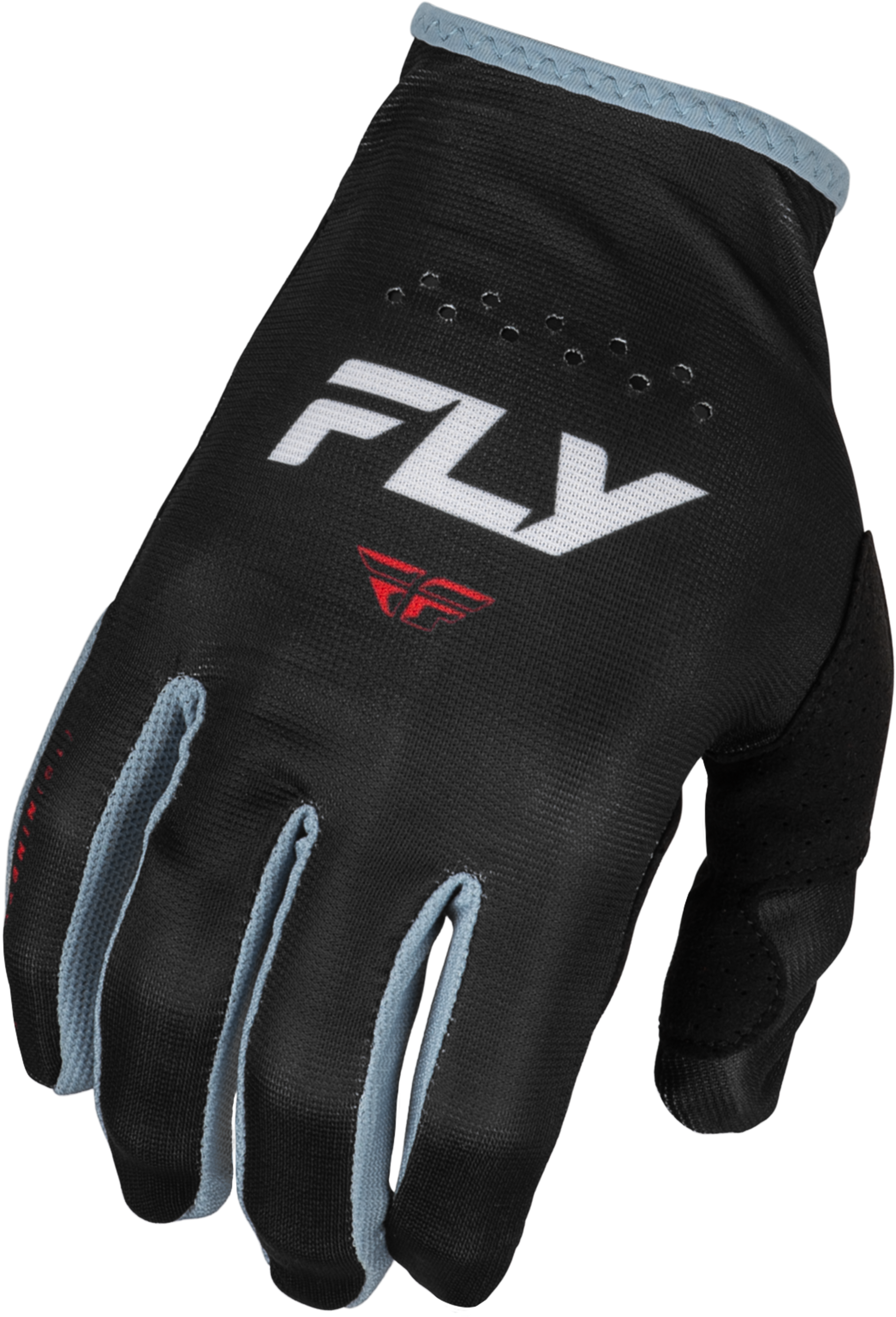 Youth Lite Gloves Black/White/Red Yl