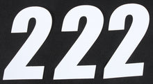Number 2 White 6" 3/Pk