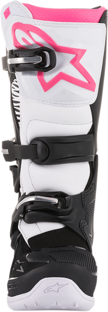 ALPINESTARS Stella Tech 3 Boots - Black/White/Pink - US 9 / EU 41 2013218-130-9