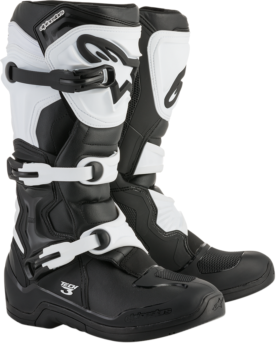 ALPINESTARS Tech 3 Boots - Black/White - US 11 / EU 45.5 2013018-12-11