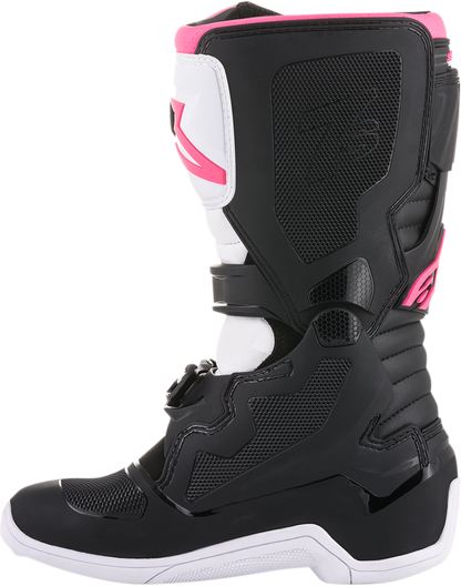 ALPINESTARS Stella Tech 3 Boots - Black/White/Pink - US 6 / EU 37 2013218-130-6