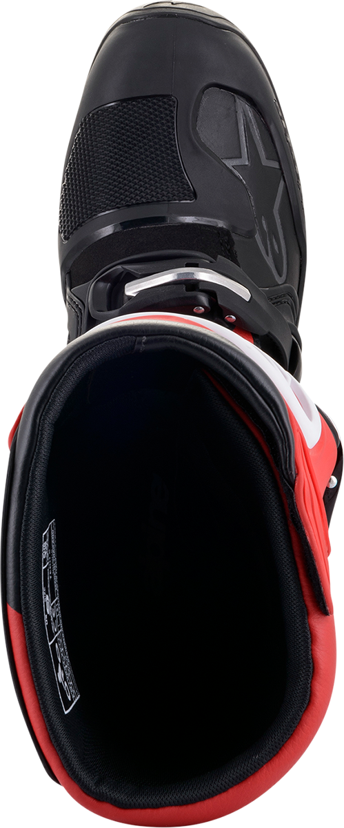 ALPINESTARS Tech 5 Boots - Black/Red- US 8 / EU 42 2015015-13-8