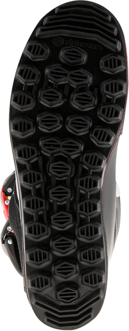 ALPINESTARS Tech-T Boots - White/Red/Yellow Fluorescent/Black - US 8 / EU 42 2004017-2351-8