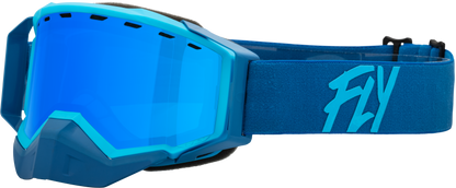 Zone Snow Goggle Blu/Light Blu W/ Sky Blue Mirror/Blue Lens
