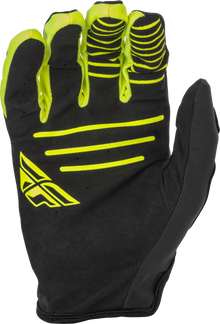 Youth Windproof Gloves Black/Hi Vis Sz 06