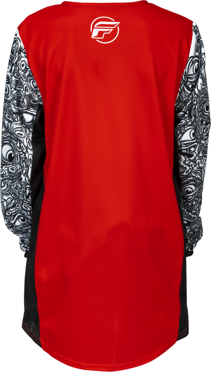 Youth Kinetic Mutant Jersey Red/White/Black Ym