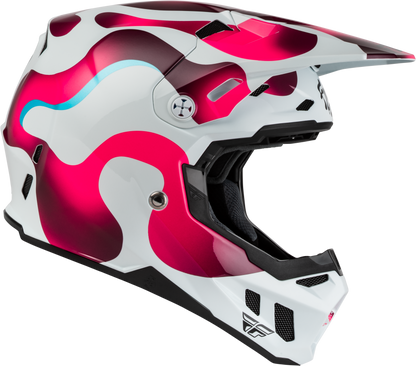 Youth Formula Cc Vibe Helmet White/Pink/Blue Yl
